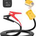 Beaspire Jumper Cables Adapter Compatible with De.Walt 18V/20V Battery, (5.9Ft x 8AWG) Portable Battery Jump Starter, Auto Booster Cable for Car Jump Starting Using Tool