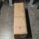 5ft Snow Flocked Hinged Christmas Tree w/Berries & Poinsettia Flowers CM23504