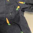 The Children's Place Baby Boys' and Toddler Poplin Short Sleeve Button Down Shirt (3T, Navy Carrots)