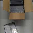 GOmaize Front Loading Black Picture Frame 5x7 Set of 10 Wall and Table Mounting