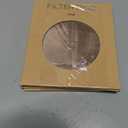 4 x Filter for use in AeroPress Go/AeroPress Coffee Makers - Disc Fine - Reusable - Premium Coated Stainless Steel (Rose Gold, Metal) - Brew Tips Included
