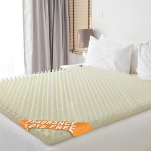 Vaunn Medical Egg Crate Mattress Topper, Fragrance-Free, Dye-Free, Convoluted Foam for Pain Relief on Pressure Sores, Ventilated Therapeutic Support and Recovery, Hospital Bed Twin (79" x 35"), 1 Count