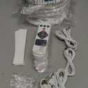 wowatt Battery Operated Ceiling Light Rechargeable Ceiling Lights with Remote Wireless Shower Lighting 3000K 4500K 6500K 7.48in Dimmable Timing Overhead Light for Closet Shower Living Room (1 Pack, 3CCT-Round)