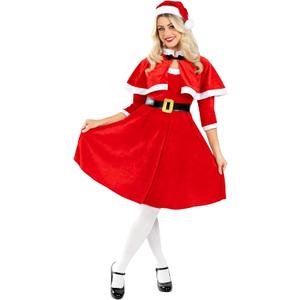 fun shack womens Lady Santa Ladies (Medium, Red)