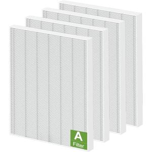 4 Pack 115115 HEPA Replacement Filter A Size 21 - Compatible with Winix PlasmaWave Air Purifier C535 5300 5300-2 6300 6300-2 P300 AM90 C909 9800C535 Filter A