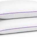 King Size Pillows Set of 2  Bed Pillows for Sleeping, Down Alternative Pillows, Soft Yet Supportive, Maintains Loft, Hotel Quality, Machine Washable