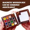 5 x Watercolor Travel Set, New Palette Travel Set Mini Watercolor Paint Set, Upgrade Travel Set Mini Portable Watercolor Travel Set (Rabbit)