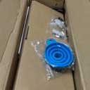 SpaceAid Spice Rack Organizer with 28 Spice Jars, 386 Spice Labels, Chalk Marker and Funnel Set for Cabinet, Countertop, Pantry, Cupboard or Door & Wall Mount - 28 Jars, 13.4" W  10.8" H, White