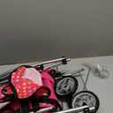 Toy Doll Stroller - Pretend Play Doll Stroller (Polka Dot)