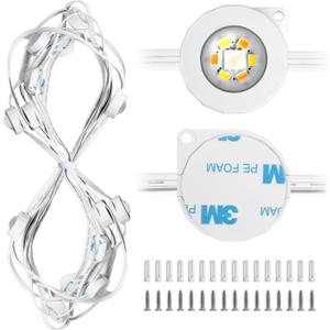 Lepro Permanent Lights Accessories Only  25 ft Permanent Outdoor Lights Single Strand Without Adapter and in-line Controller