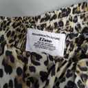 RoseSeek Women's Leopard Print Wide Leg Pants Patched Elastic Waist Casual Loose Trousers, Medium