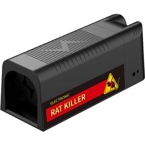 NAMEK Electric Rat Trap 2pk for Home, Effective Humane Indoor Rats Killer, Mice Zapper, Upgraded Rat Traps, Instantly Kill Rodent with Powerful Voltage