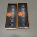 2 x modelones Nail Polish Set, 6 Colors 2025 Baby Blue Purple Nail Polish Set Shimmer Glitter Sliver Fast Drying Mini Nail Lacquer Kit Finger Manicure DIY Nail Art Home Salon Gift for Women Girl