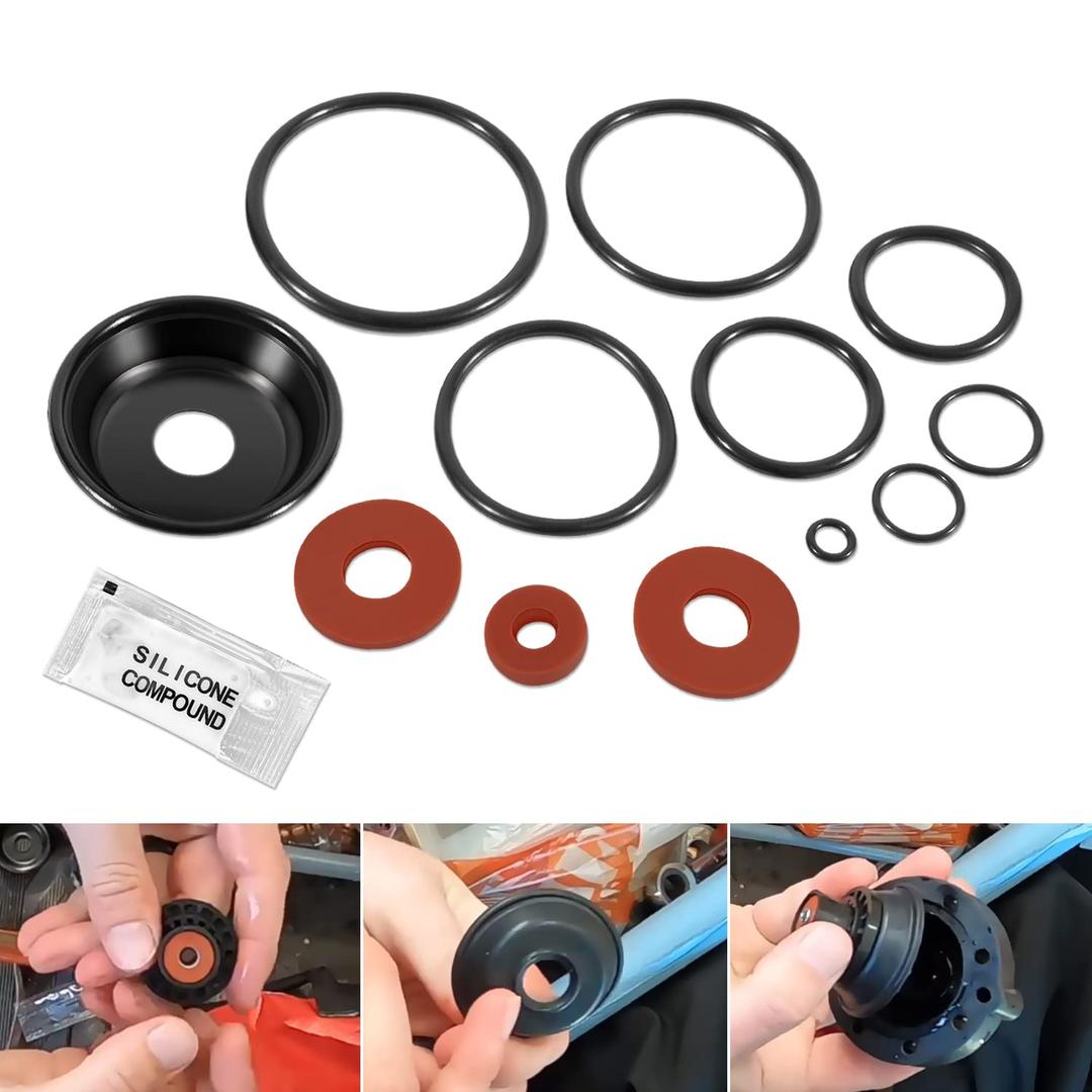 Replace for Wilkins RK1-375R Rubber Parts Repair Kit, Fit for 1" Model 375 375ST 375XL, Including Lubricant