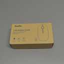 VssoPlor Wireless Mouse, 2.4G Slim Portable Computer Laptop Mouse with Nano Receiver Quiet Silent Optical Mice for Notebook, PC, Laptop, Computer-Black and Gold