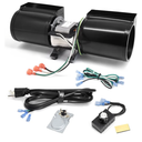 GFK-160 Blower Fan Kit for Heat N Glo,Hearth & Home, Superior,Quadra-Fire, Heatilator, Majestic Fireplace Fan Blower Motor Replacement GFK-160, GFK-160B