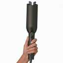 Easy Curl Automatic Curling Iron - Curler Pro Long Barrel, Beach Wave Curler | Hair Curler Automatic Rotating Curling Wand 1 1/4 Inch | Curly Hair Products Value Series By Atelier Lisa Qualite