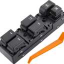 Master Power Window Switch Button Fits KIA Sorento R 2010-2014, Driver Side Front Left Power Electric Window Control Switch 93570-2P100VA.