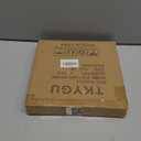 TKYGU 8x8 composite wood Picture Frame Set of 3, Real Glass for Rustic Natural 8x8in Poster Frames- Art Frame, Wall Hanging-Tabletop Display Gallery Family Wedding Memorial Pic Frame Best Gift