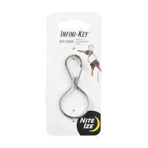 Nite Ize Infini-Key keychain, A Better Key Ring To Hold, Attach, + Detach Keys, 2 Pack