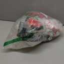 Funtery 5 Pcs Santa Claus Costume Women Christmas Suit Including Velvet Dress with Belt, Hat, Striped Tights, Velvet Gloves (X-Large, Red)