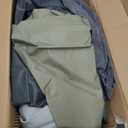 Intex 64417ED 22in Queen Dura-Beam Comfort Plush High-Rise Inflatable Air Mattress with Built in Pump for Travel and Camping, 600lb Weight Capacity (Grey)