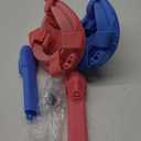 QingSong Kids Snorkel Mask Full Face, Snorkeling Set with Camera Mount, Foldable 180 Degree Panoramic View Snorkeling Gear Anti-Fog Anti-Leak