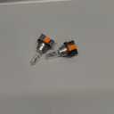 H15 Halogen Headlight Bulb, High Beam/DRL DC 12V 55W 5000K, Car Headlamp Replacement Bulb, 2 Pcs