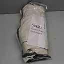 Beige Tan Pinch Pleated Linen Curtains 96 Inches Long for Living Dining Room Bedroom Light Filtering Pinch Pleat Hooks Rings Back Tab Neutral Country Farmhouse 96 Inch Window Curtain Drapes 1 Panel