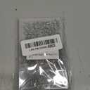 300 Pcs Small Eye Screws 8 x 17mm Mini Screw Eye Pin Peg Self Tapping Screws Hooks Ring for Arts Crafts Projects (YJY1)