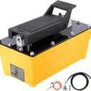 Air Hydraulic Pump, 10,000 PSI, NPT 3/8" Outlet & 1/4" Inlet, Foot Pedal Hydraulic Pumps for Hydraulic Press, Rams & Frame Machine
