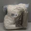 Bedsure Cute Dog Bed for Small Dogs & Cats - Washable Furry Cat Beds, Rectangle Orthopedic Corduroy Fleece Puppy Beds with Removable Zipper Cover, 20x19x6inches, Cream