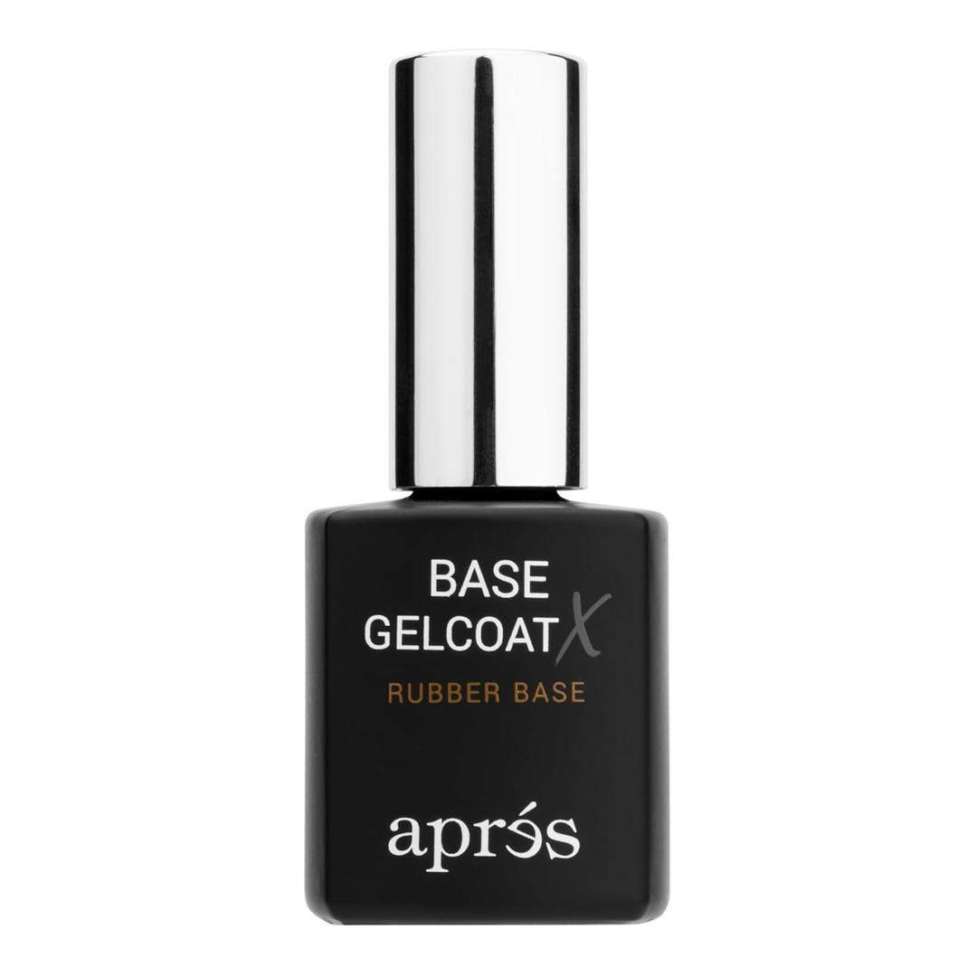 APRS Base Gelcoat X 15ml | HEMA & TPO-Free Rubber Base Scratch Resistant Gel Nail Polish Soak Off Base Coat