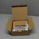 BESTTEN Keyed Same Exterior Door Knob and Single Cylinder Deadbolt Combo Set, Keyed Alike Entry Door Knobs with Lock and Keys for Entrance and Front Door, Satin Nickel