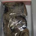 REECHO Hair Extensions, 4PCS Clip in Hair Extensions HE001 Natural Soft Synthetic Hairpieces for Women (20 Inch-200 Gram (Pack of 4), Ash Brown with Blonde Ends)