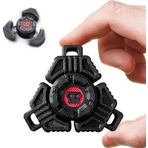 Latest Models 3D Printed Fidget Spinner, Multiple Rotation ModesLong Spinning, Cool Silent, Small Mini Toys for Anyone Anxiety, Quiet Bearing