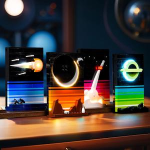 VONADO Light Kit for LEGO 21340 Tales of the Space Age, DIY LED Lighting Set for Space Fans (Lights Only, Model NOT Included)