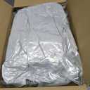 6 Layers Car Cover Waterproof All Weather for Automobiles, Size A1 Universal Fit for Nissan Versa, Kia Rio, Hyundai Accent, Audi TT, Porsche 718, etc (UP to 177 inch), Silver