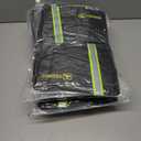 8 x Outdoor Faucet Covers for Winter Freeze Protection, Hose Bib Covers for Winter, Water Spigot Cover Winter Insulated, 4 Pack 5.9" x 8.3" Pipe Wrap Insulation Cover Socks Outside Faucet Freeze Protector (Black)