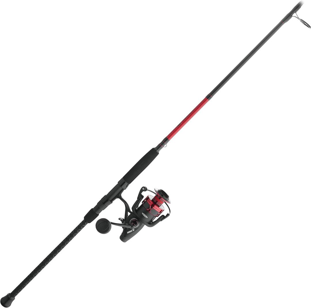 Penn Fierce IV Spinning Reel and Fishing Rod Combo, Size: 6000 Size Reel - 9' - Medium Heavy - 2pc
