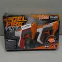 NERF Pro Gelfire Dual Wield Pack, 2 Blasters, No-Prime Firing, 5000 Gelfire Rounds, 2X 100 Round Integrated Hoppers, 2 Eyewear, Ages 14 & Up