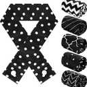 6 Pcs Cooling Neck Wrap with Button Ice Bandana Cooling Scarf for Neck Women Men Hot Summer Outdoors Activities