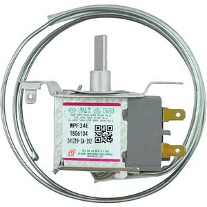 WPF-34E WPF34E Temperature Control Thermostat, 2-Pins Sensor Probe Refrigerator Thermostat, fit for Hisense Refrigerator Parts WPF34E 1806104, Freezer Temperature Control