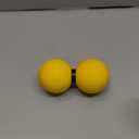 Rodo 2in1 Soft Peanut & Lacrosse Ball Roller | Deep Tissue Massage Tool for Fascia, Plantar Fasciitis, HIPS & Back | Mobility & Recovery Roller | Compact, TravelFriendly, Pilates, Therapy Ready