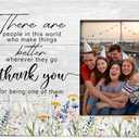 Thank You Gifts Picture Frame, Best Friend Photo Frame, Thank You Appreciation Gifts for Coworkers Friends, There are People In This World Gift, Friendship for Women Friends, Photo Frame 4x6