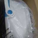 Homedics Bubble Mate Foot Spa, Toe Touch Controlled Foot Bath with Invigorating Bubbles and Splash Proof, Raised Massage nodes and Removable Pumice Stone