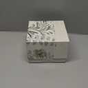 Illume Large Boxed Crackle Glass Candle, Winter White (21.5 oz.)