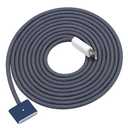 DERLULU USB-C to Magnetic 3 Fast Charging Cable (2 m/6.6 ft), USB C Cable Compatible with MacBook Air (15''/13'' M3 2024, 15" M2 2023, 13" M2 2022), MacBook Pro (16"/14" 2023/2021), Midnight Blue