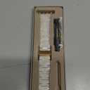 V-MORO Resin Band Compatible with Apple Watch Series 7/8/9/10/11 41mm/40mm/38mm/42mm Fashion Strap for iWatch Series 6/5/4/3/2/1/SE Lightweight Bracelet Wristband Replacement Women(Colorful Ivory White)