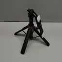 53'' Selfie Stick Tripod with Light, Enhanced 4-Leg Cell Phone Stand Camera Tripod with Rechargeable Wireless Remote & 2 Fill Light, Portable Selfie Stick Travel Essentials for iPhone Android (Black)